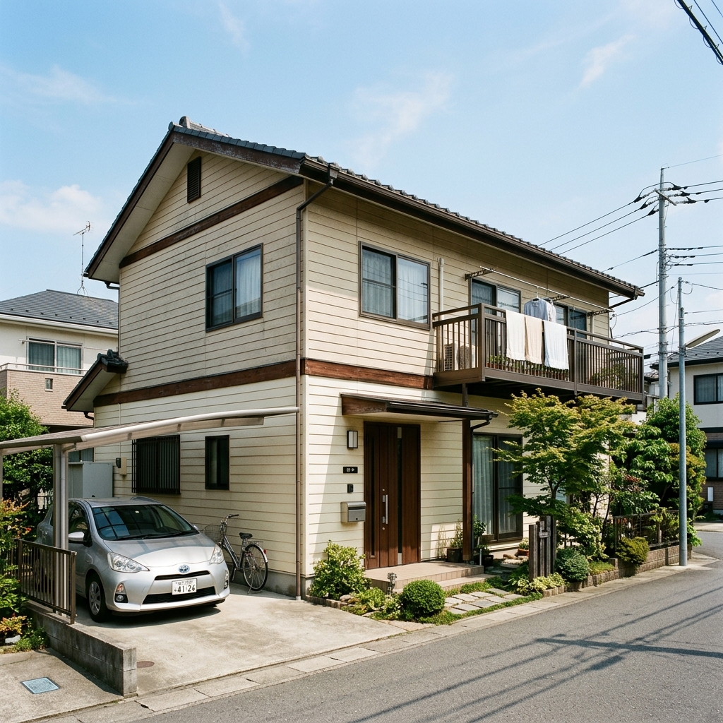 外壁塗装 施工前 Before